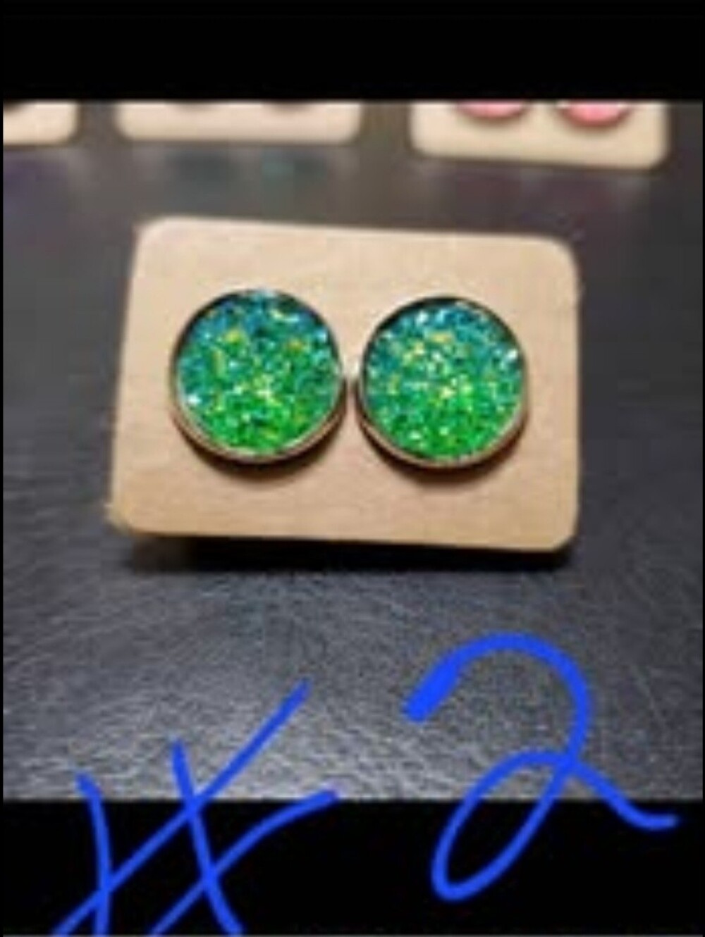 Women's Druzy Earrings - Picture 8 of 14